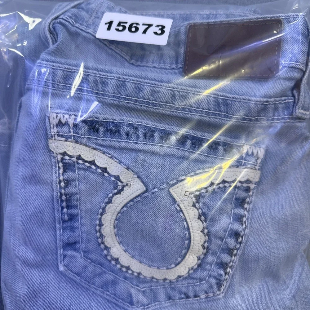 Big Star Jeans Womens Size 28R Blue New Hazel  Fit Western Light  Wash Denim - Picture 11 of 11